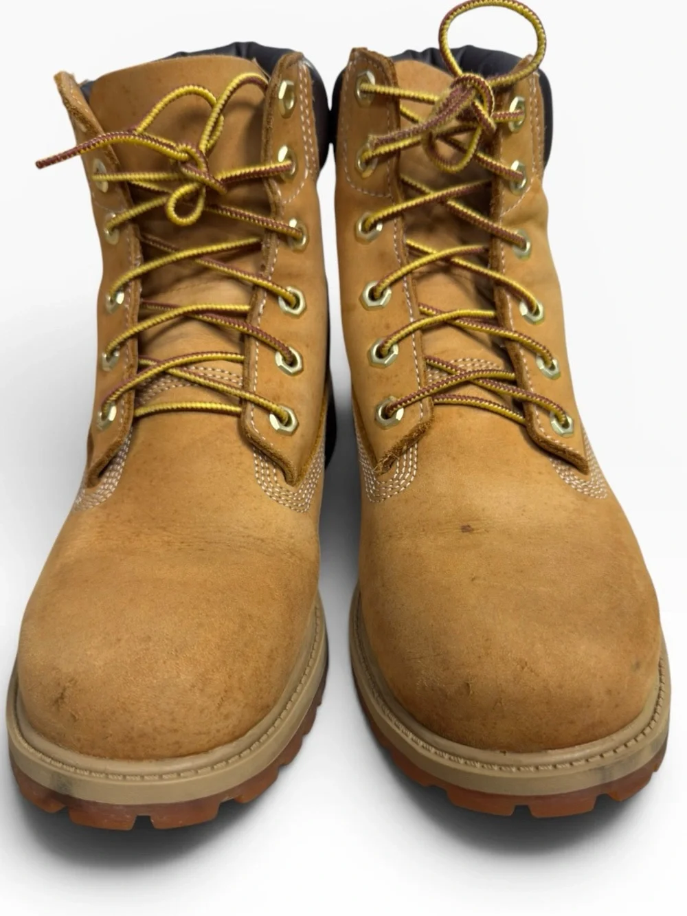 Timberland Premium 6 Inch Waterproof Wheat Nubuck Boots Mens Size 7